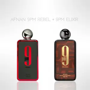 Afnan 9pm Rebel + 9pm Elixir Duo – Bold & Sophisticated Fragrance Bundle for Men | 100ml x 2 Afnan 9pm Rebel + 9pm Elixir Duo – Bold & Sophisticated Fragrance Bundle for Men | 100ml x 2