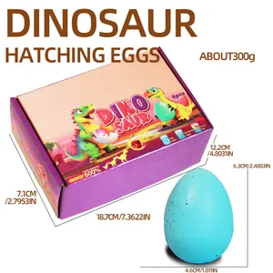 Hatching Dinosaur Egg Toys| Water Growing Dinosaur Models for Kids' Sensory Play