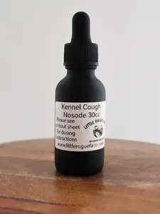 Homeopathic Kennel Cough Nosode 1oz dropper bottle
