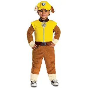 Boy's Toddler Deluxe Paw Patrol Rubble Costume