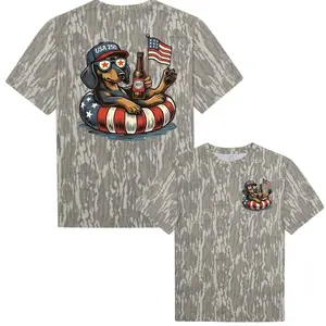 Dachshund Beer Lover Shirt USA 250 Funny Patriotic Dog Graphic American Flag Camo Summer Party Hoodie Sweatshirt