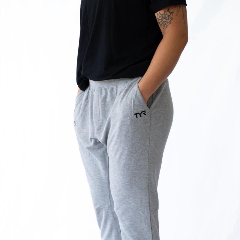 LHBK Bracket Joggers Grey Unisex Mid Rise Sweatpants with Interior Drawstring & Side Pockets True to Size Athleisure Fit