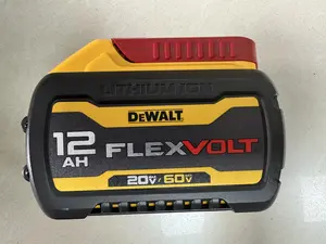 Original Dewalt 20V/60V MAX* Battery, 12.0-AhLithium-Ion Battery Power Tool Battery Compatible with Dewalt,  Multi-Purpose Rechargeable Battery Long-Lasting Performance