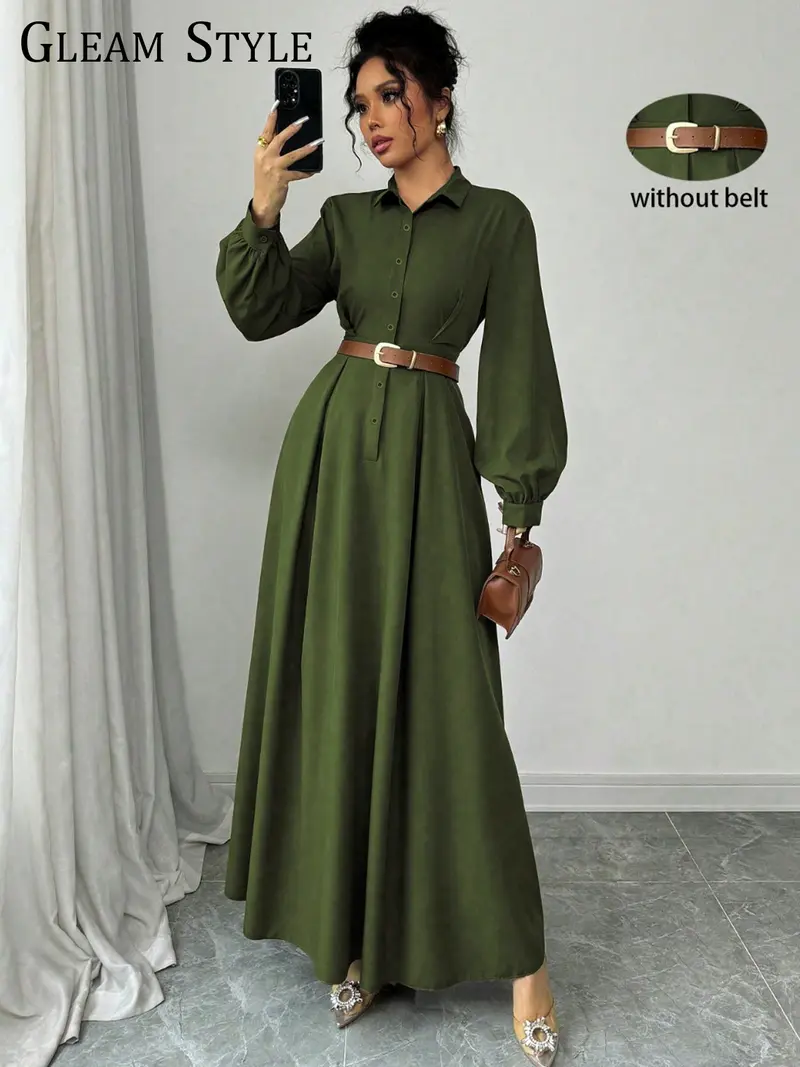 french connection green bandage dress Aspen Linen Blend Halterneck Midi Dress main image 1
