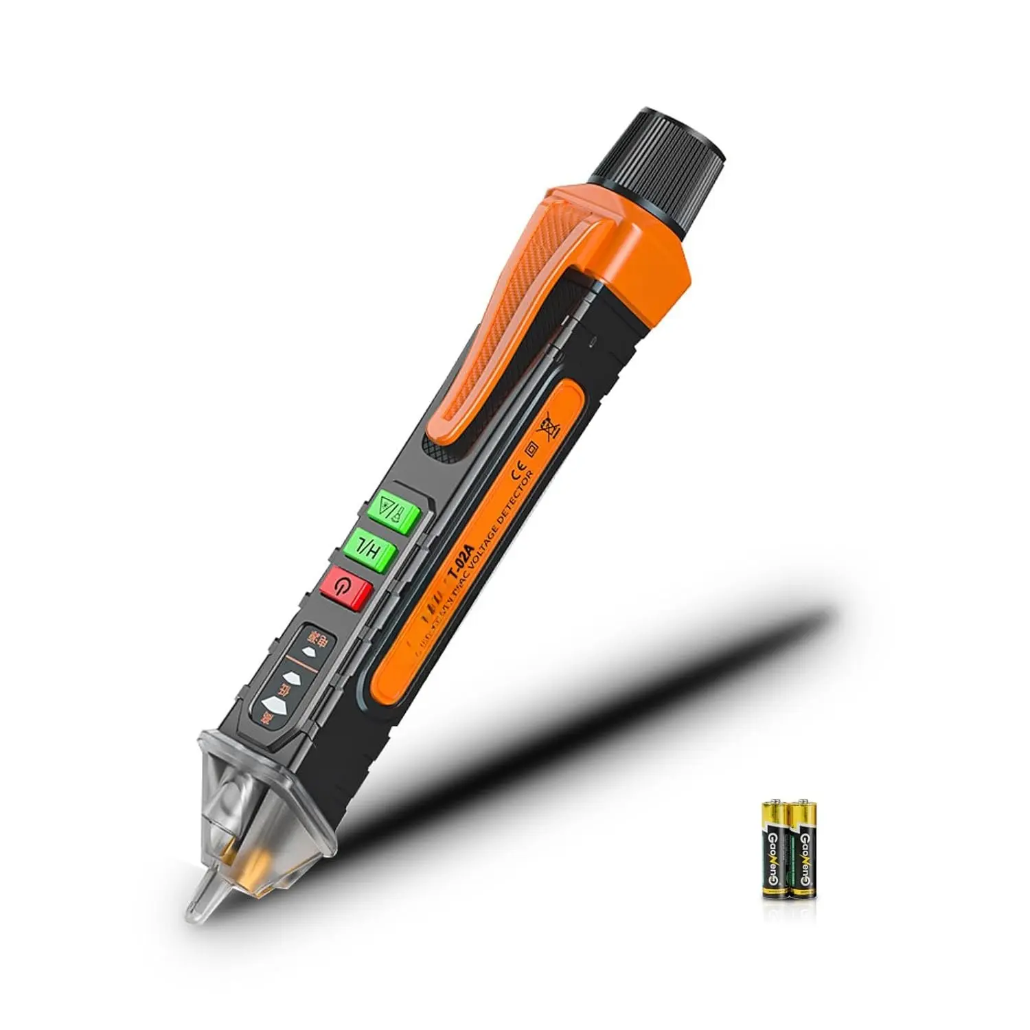 Non-Contact  Tester with LED Flashlight, Buzzer , AC  Detector Pen,Test Range 12V - 1000V & Live/Null Wire Judgment
