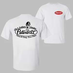 Peterbilt "Long Nose Peter" T-Shirt Ain't Nothin' Sweeter Trucker Tee Funny Diesel Life Shirt for Men Classic Big Rig Gift Y2K Vibe Comfortable Soft Cotton Unisex Casual Menswear