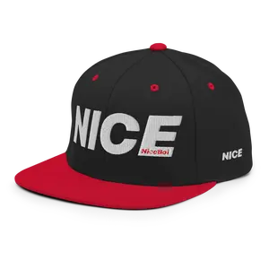 NICE OG Black/Red/White Snapback