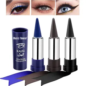 Waterproof 3-Color Eyeliner Set (, Blue, ), Long-Lasting Smudge-Proof Sweat-Resistant, Easy to Apply Layerable, Halloween Makeup Essential, Eye Makeup Supplies