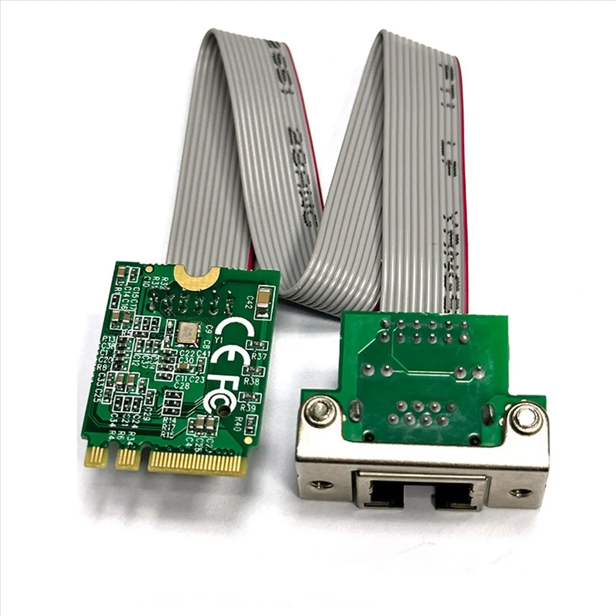 M.2 A+E KEY 2.5G Ethernet LAN Card RTL8125B Industrial Control Network Gigabit