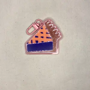 Blueberry Keychain
