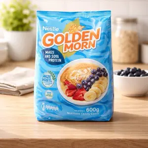 Nestlé Golden Morn Maize Oya Protein Cereal, 600g, and  900g +50g Extra Free Grain Smart Breakfast Option Instant