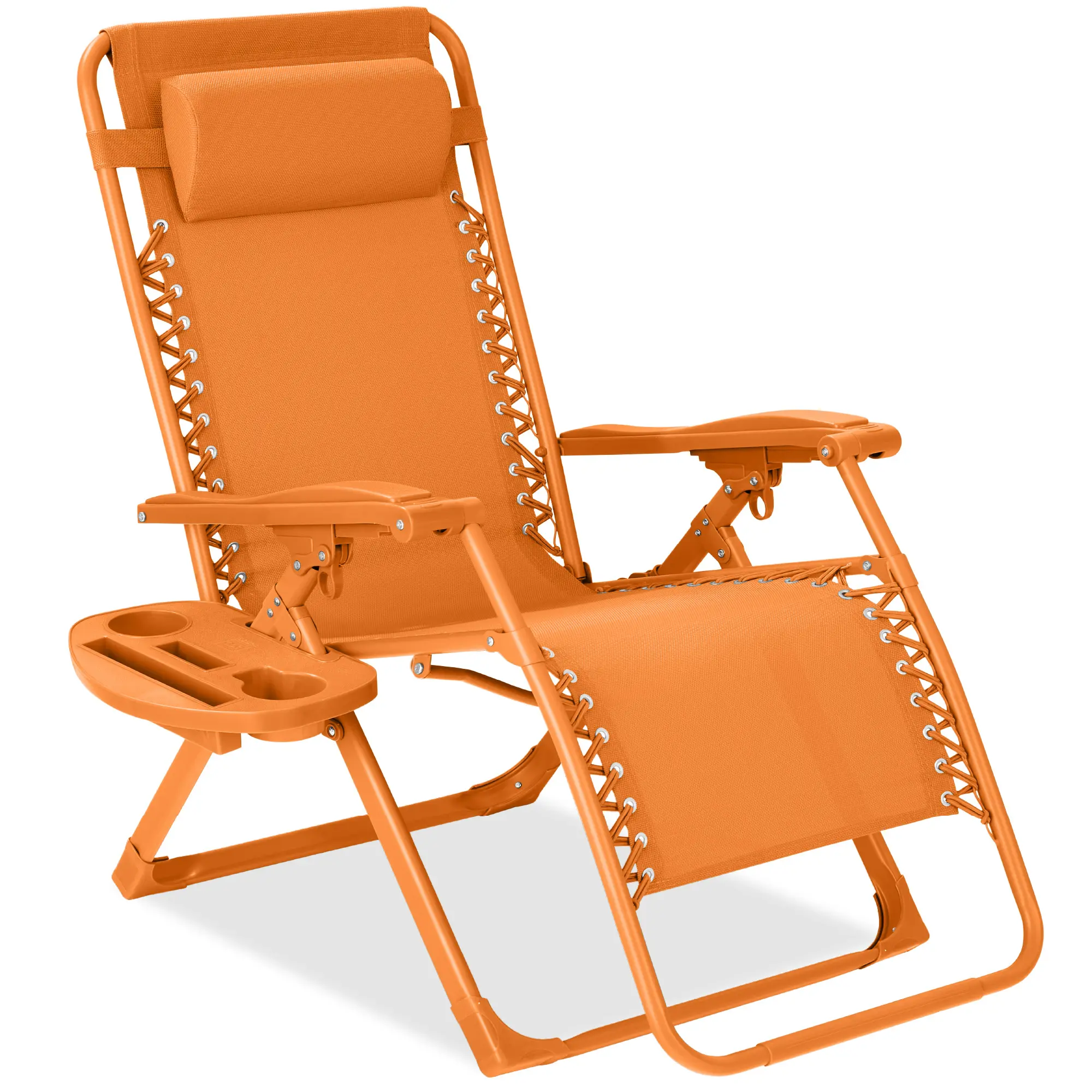 Best Choice Products Monochromatic Zero Gravity Chair, Folding Patio Recliner w/Side Tray, Headrest Best Choice Products Monochromatic Zero Gravity Chair, Folding Patio Recliner w/Side Tray, Headrest