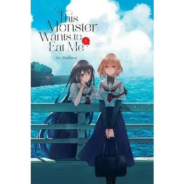 This Monster Wants to Eat Me, Vol. 1 - Sai Naekawa English High School Themed Japanese Comic Style Trade Paperback, Hinako, Mermaid Protection, Unlikely Relationship, 0.35 lbs