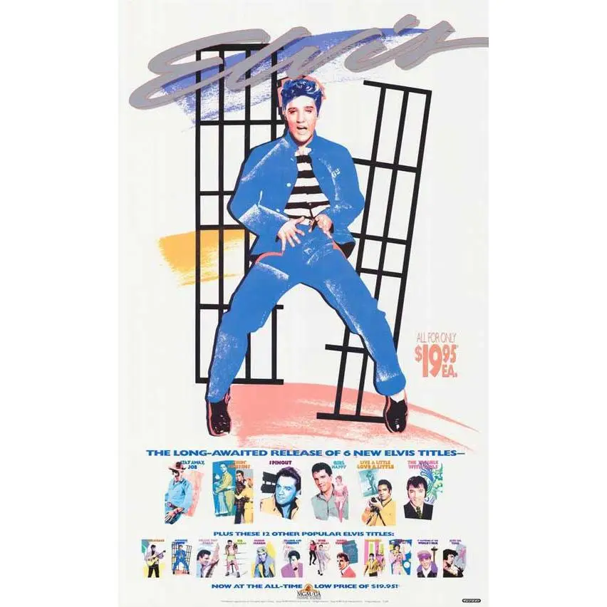 Elvis Presley Movie Poster Print (27 x 40)