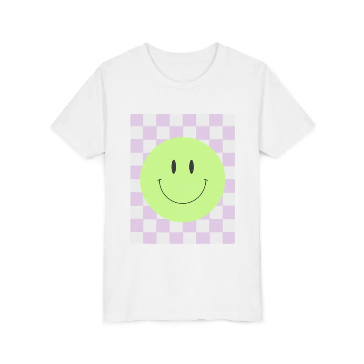 Smiley checkers Tshirt