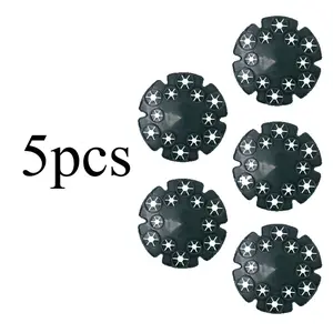 5pcs Round Discs Fixed Frame Flower Column Climbing Rack, Fruit Support Plant Trellis, Outdoor Garden Plant Fixing Device