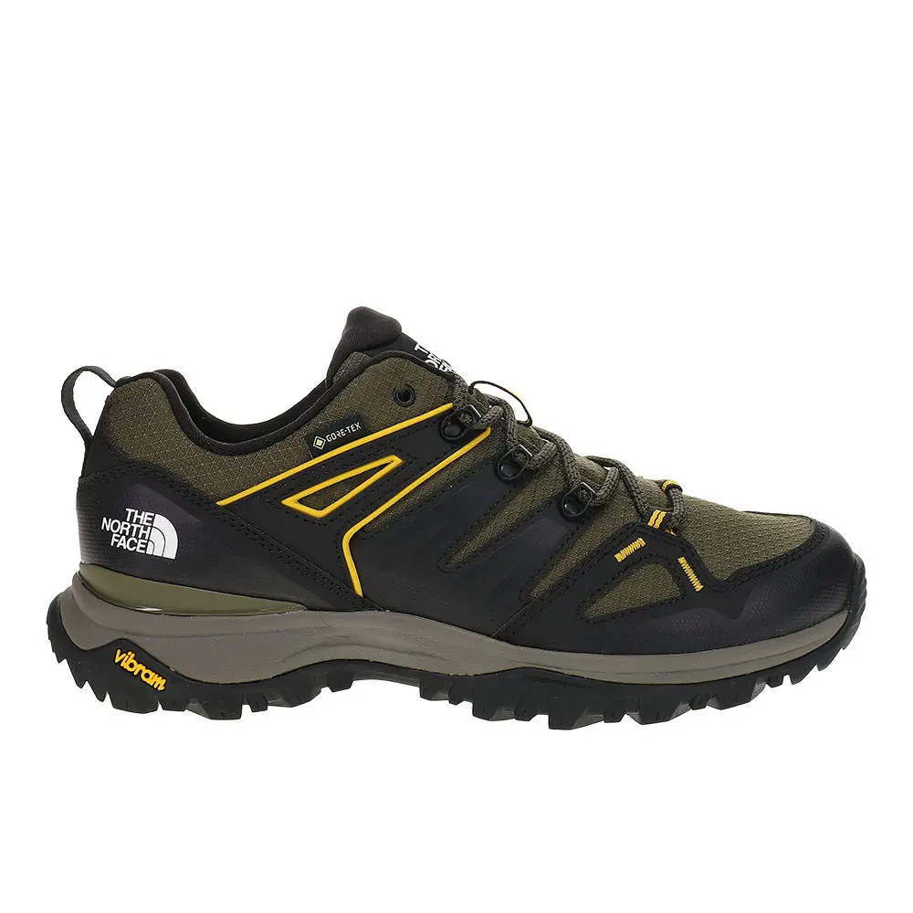 The North Face Mens Hedgehog Gore-Tex Hiking Hiking Sneakers Shoes - Green