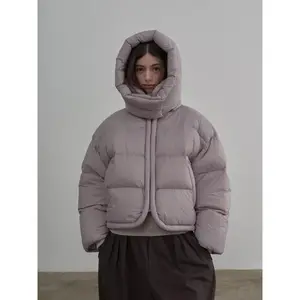 American Y2K Parkas Women Vintage Harajuku Streetwear Warm Winter Puffy Coats Loose Hooded Long Sleeve Thick Boyfriend Hip Hop Jacket Outerwear Casual     Womenswear Womenswear Womenswear Piece