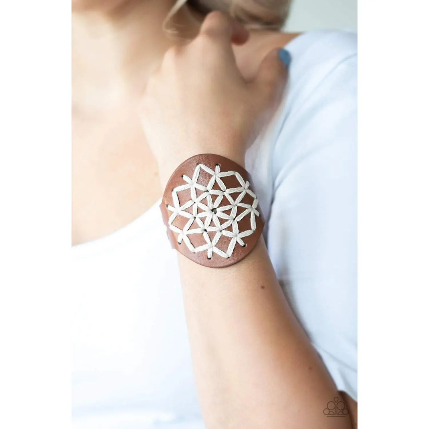 A Cross-Stitch In Time - Brown