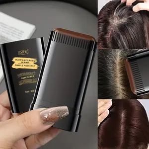 Hair Shadow Stick for Hairline, Instant Hair Filler, Waterproof Sweat-resistant Hair Touch Up Pen for Receding Hairline, Natural Hair Enhancement Too