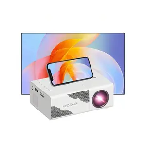 1pc HD Mini Projector With Phone Connection Cable, Native 240P, 1080P Decoding, Compatible With HD, USB, AV, Laptop, Suitable For Home Theater, Camping Party, Office, Classroom (USB Type-C), Mirroring, Micro Home Cinema, Classic Power