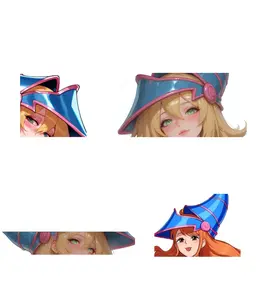 Arcane Apprentice Mage Anime Girl Sticker – Vinyl Decal for Car Laptop Water Bottle – Durable Art Sticker for Adult Collectors