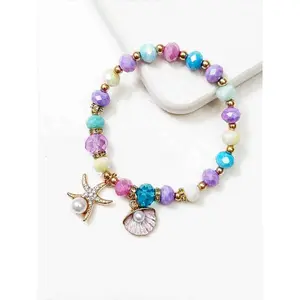Starfish and Shell Bracelets