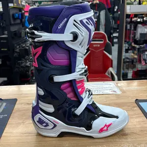 Tech 10's White/Violet/Navy blue/Pink