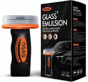 Professional Windshield Cleaner | Oil Film & Smudge Remover | Improved Visibility for Safe Driving