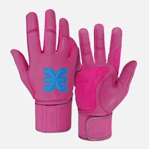 Hue Pink Baseball Batting Gloves