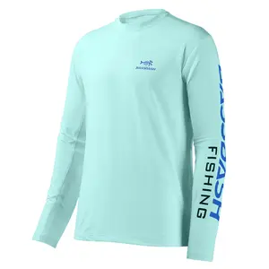 Men’s UV Sun Protection UPF 50+ Fishing Shirts Long Sleeve Tee