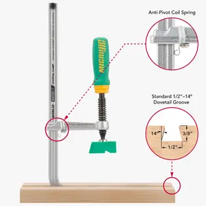 MATCHFIT Dovetail Clamp AP - Versatile Clamping Tool for Various Applications, Ideal for Crafting and DIY Projects