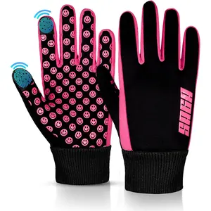 Winter Gloves |  Gloves for Boys & Girls,  4-12 | Touchscreen-Compatible, Anti-Slip | Warm