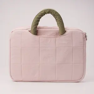 Handheld Four-Grid Laptop Bag Without Accessories, Ideal for Hison Use, Durable & Stylish Computer Case, Perfect for Daily Commute, Laptop Work Bag