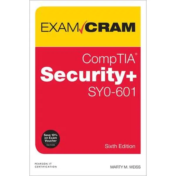 USED Book - Comptia Security+ Sy0-601 Exam Cram by Weiss, Martin (Paperback) - english