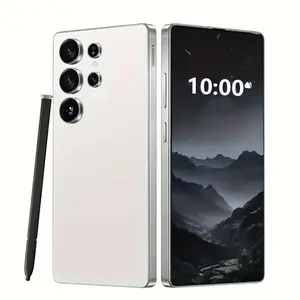 S25 Ultra Unlocked 5G Smartphone, 12GB+512GB, 6800mAh Battery, Fast Charging Capability, Android 14 System, 108MP+48MP Camera, Face & Fingerprint Unlock |             Dual SIM |             Autofocus |             Built-in Pen | Card Port