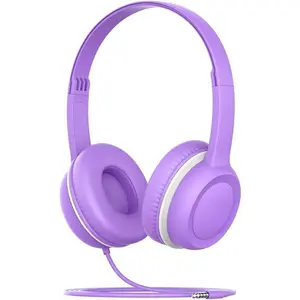 Z-RDL11  Headphones, Wired Headphones for  with Safe Volume Limiter, Headphone with Cord 3.5mm Jack,