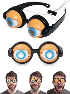 Funny Crazy Eye Glasses, Novelty Creative Eyewear, Perfect for Parties, Unique Costume Accessories, Fun and Quirky Sunglasses, Party Event Props, Party Favor