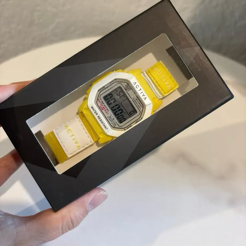Activa Spectra X Invicta Digital Unisex Watch - 44.5mm, Yellow White