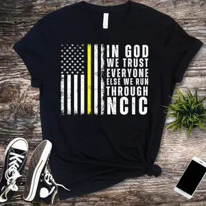 911 Dispatcher Shirt Thin Gold Line Shirts 911 Operator Tshirt Emergency Response Tshirts Dispatch T-Shirts First Responder T-Shirt Gifts