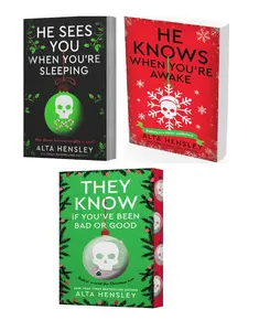 Naughty or Nice (3 book series) A Dark and Steamy Holiday Romance Novel by Alta Hensley : He Sees You When You're Sleeping -  He Knows When You’re Awake - They Know If You've Been Bad or Good (Paperback)