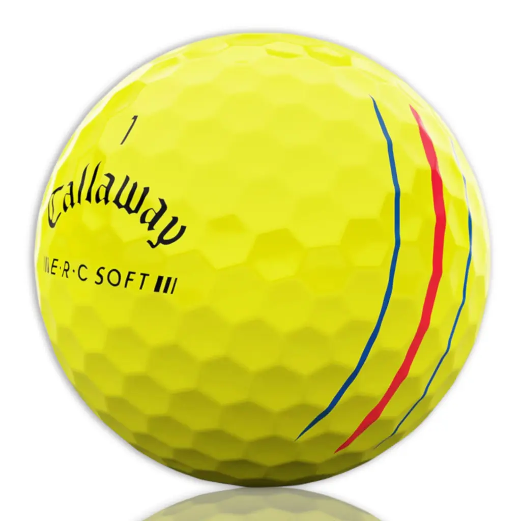 Callaway Yellow ERC Soft Golf Balls - 1 Dozen Callaway Yellow ERC Soft Golf Balls - 1 Dozen