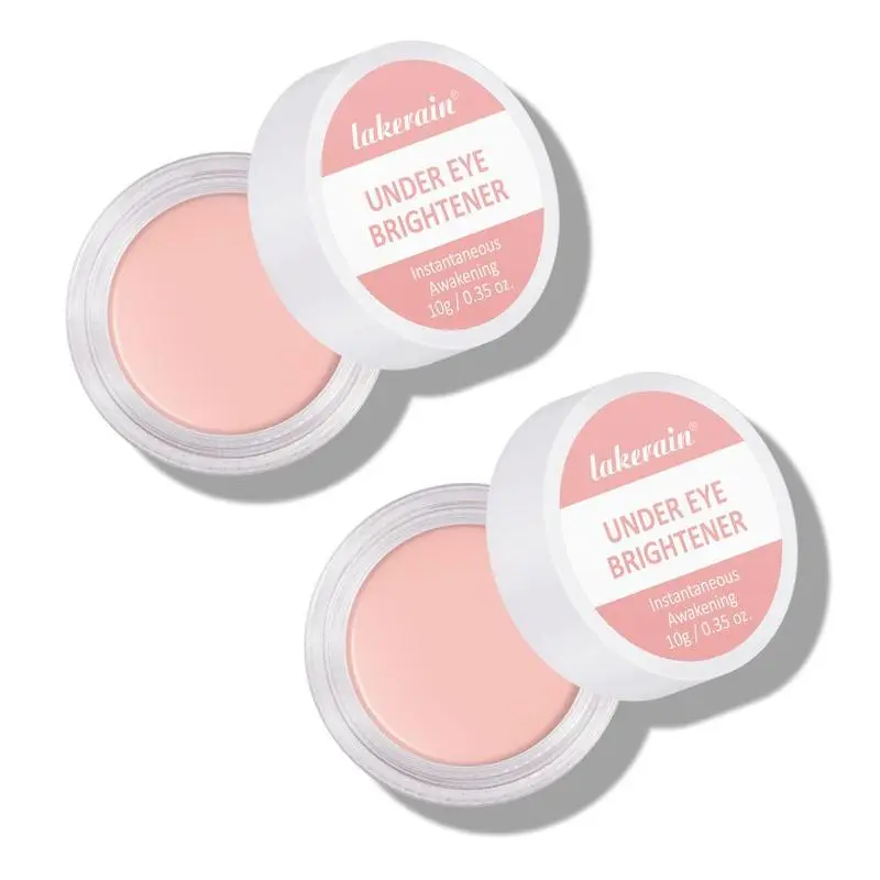 Under Eye Brightener, Hides Dark Circles, 2 Boxes Moisturizing Eye Skincare Cream, Hydrating and Smoothing, Eye Care Product for Women & Girls, Cosmetics