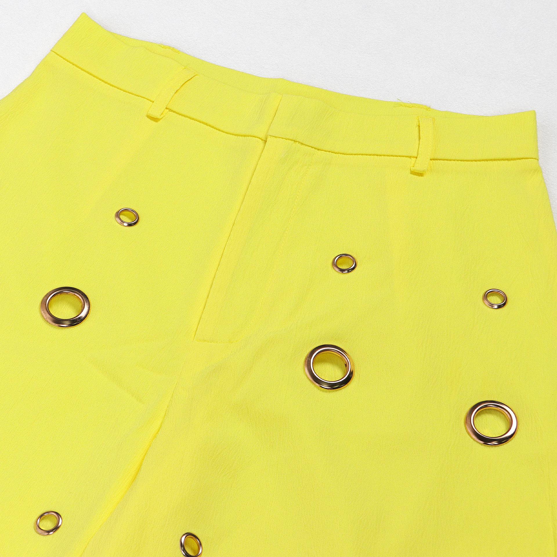 Style Sexy Ripped Fitted Two-Piece Nightclub Outfit