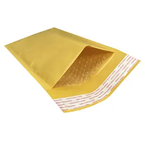 UOFFICE Kraft Bubble Mailers 9.5" x 14.5" #4 Self-Seal Padded Shipping Envelopes - Tear-Resistant Kraft Paper, Bubble-Lined Padding, Cost-Efficient for eCommerce & Small Businesses