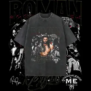 ROMAN REIGNS ORIGINAL TRIBAL CHIEF TEE, Wrestling Graphic Tee, Wrestler Shirt, Sports Shirt, Vintage Wresting Shirt, Wrestling Gift tshirts Menswear Top