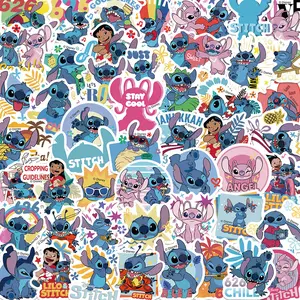 Disney Stitch Stickers 50PCS - Perfect for Disney Fans Personalizing Journals Planners & Disney-Themed Items