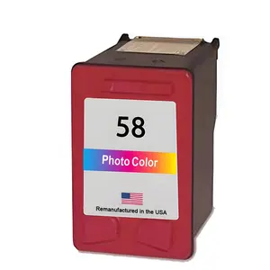 U.S. Remanufactured for HP 58 (C6658) Photo Color Ink Cartridge