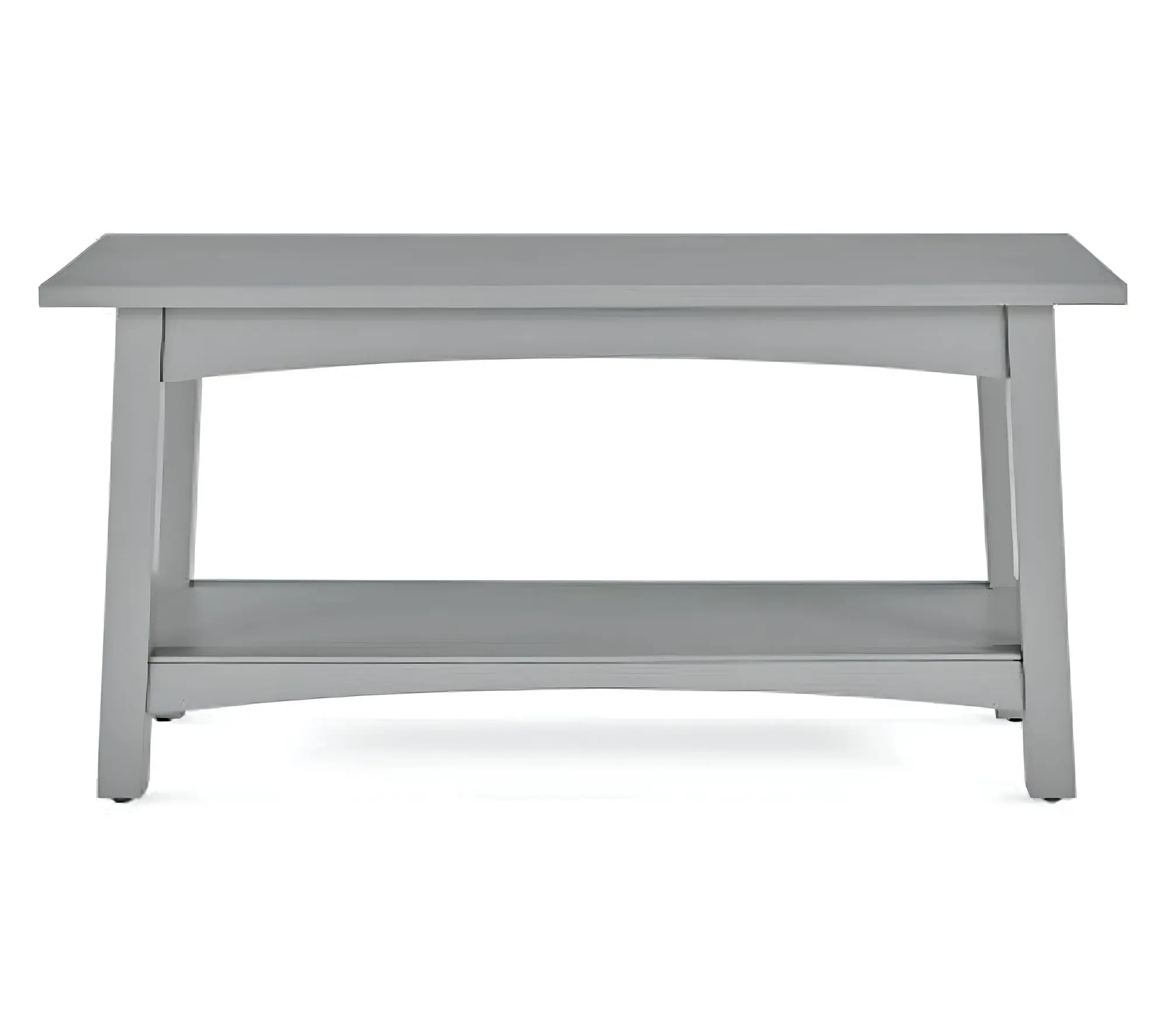 Alaterre Furniture Craftsbury Entryway Bench with Shelf