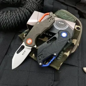 Best Selling F0332 Mini Folding Knife 8Cr13Mov Blade Nylon Fiber Handle EDC Survival Camping Utility Knife Carry Pocket Outdoor Knife